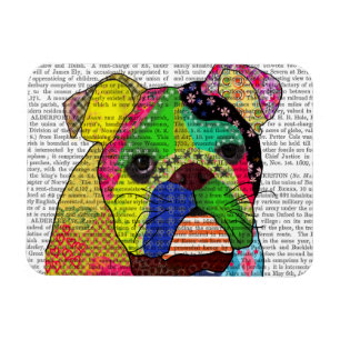 Magnet Flexible Patchwork Bulldog
