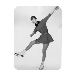 Magnet Flexible Patinage artistique de femme