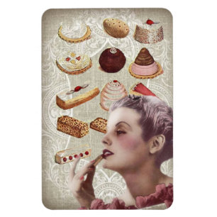 Magnet Flexible pâtisserie pâtisserie pâtisserie française dessert