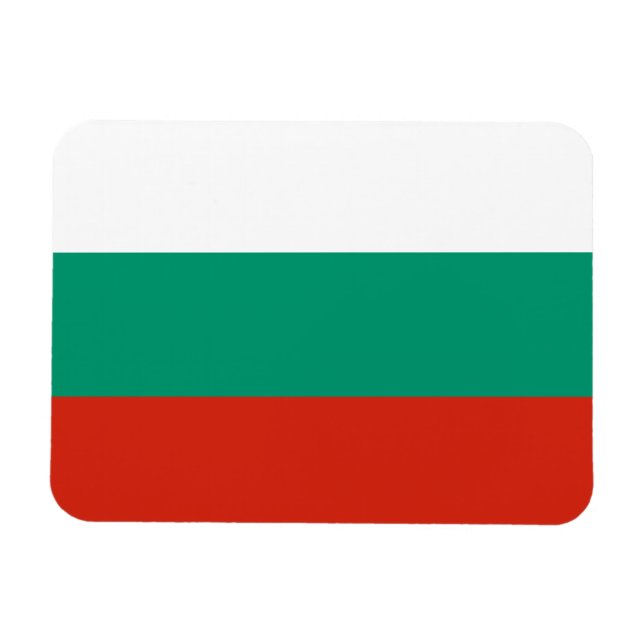 Magnet Flexible Patriotic Bulgarian (Horizontal)