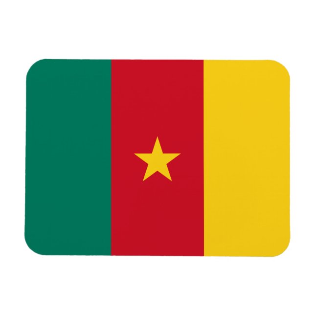 Magnet Flexible Patriotic Cameroon (Horizontal)