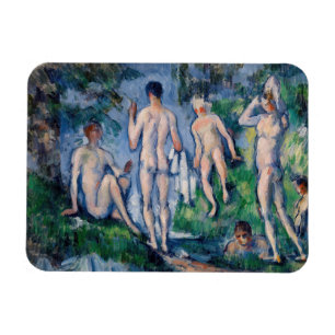 Magnet Flexible Paul Cezanne - Groupe de Baigneurs