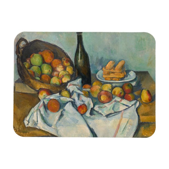 Magnet Flexible Paul Cezanne - Le panier des pommes (Horizontal)