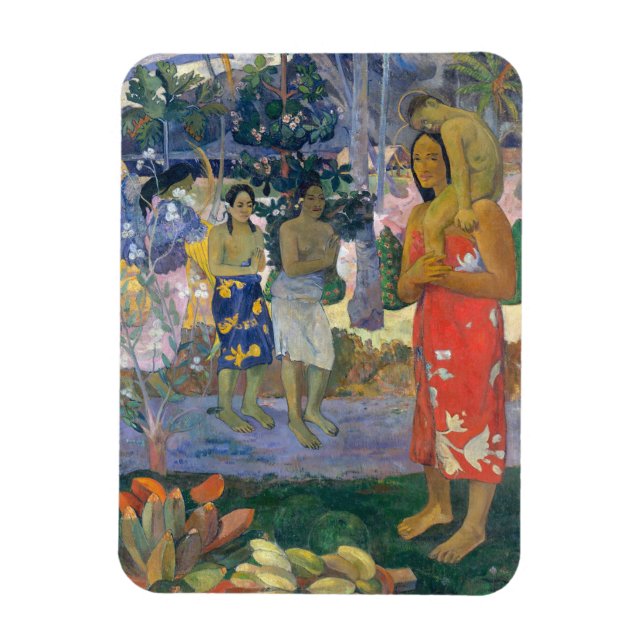 Magnet Flexible Paul Gauguin - Hail Mary / Ia Orana Maria (Vertical)