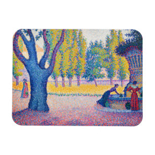 Magnet Flexible Paul Signac - Saint-Tropez, Fontaine des Lices