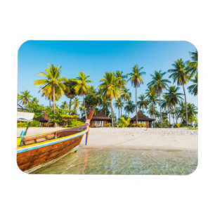 Magnet Flexible Pavillons sur la plage   Ko Mook, Thaïlande