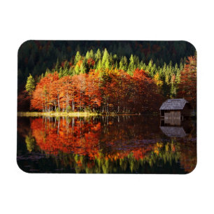Magnet Flexible Paysage d'automne sur un lac