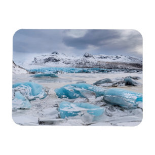 Magnet Flexible Paysage de glace de glacier, Islande