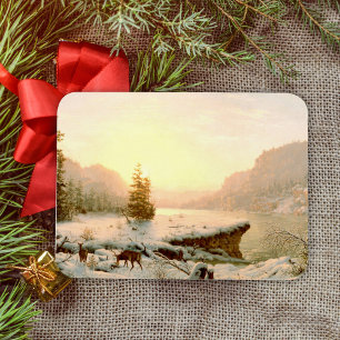 Magnet Flexible Paysage d'hiver