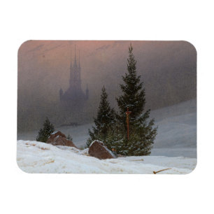 Magnet Flexible Paysage d'hiver, 1811 par Caspar David Friedrich