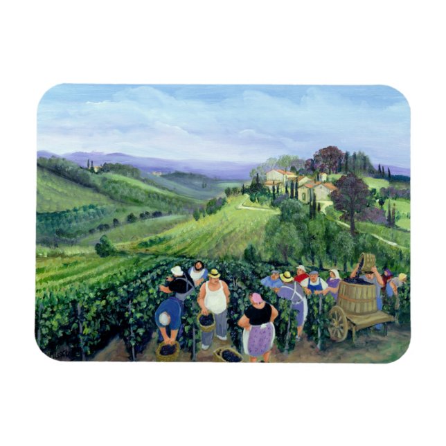 Magnet Flexible Paysage du Chianti (Horizontal)