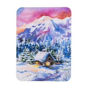 Magnet Flexible Paysage hivernal