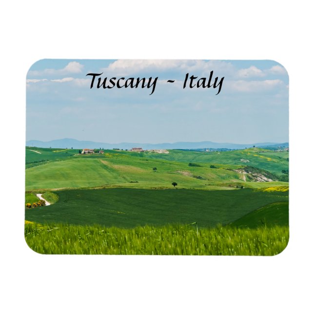 Magnet Flexible Paysage typique de Toscane (Horizontal)
