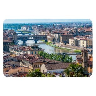 Magnet Flexible Paysage urbain de Florence - Ponte Vecchio sur l'A