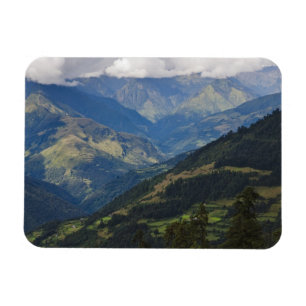 Magnet Flexible Paysages et village dans l'Himalaya