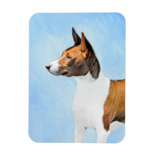 Magnet Flexible Peinture Basenji - Belle Art Original