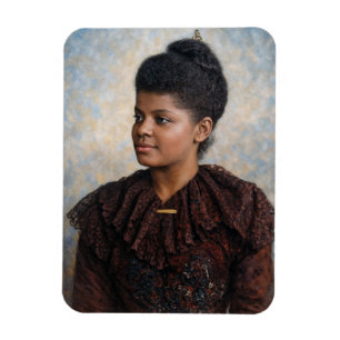Magnet Flexible Peinture d'Ida B Wells en couleur
