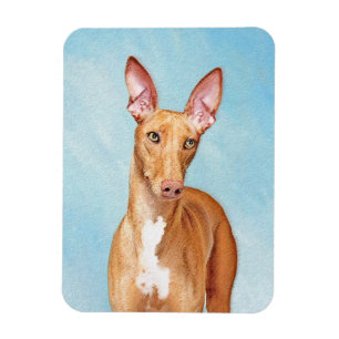Magnet Flexible Peinture Pharaon Hound - Cute Original Chien Art