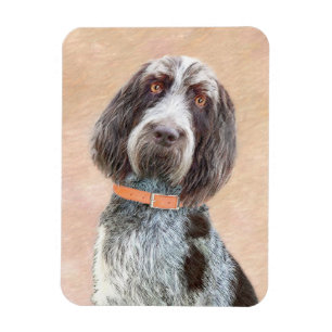Magnet Flexible Peinture Spinone Italiano - Belle Art Original Chi