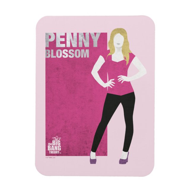 Magnet Flexible Penny Blossom (Vertical)