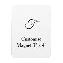 personnaliser une photo flexible 3" x 4" simple et
