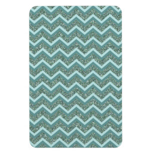 Magnet Flexible Personnalisez cette Parties scintillant Turquoise 