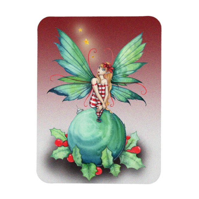 Magnet Flexible Petit aimant de fée de Noël (Vertical)