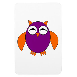 Magnet Flexible Petit aimant de hibou d'Halloween