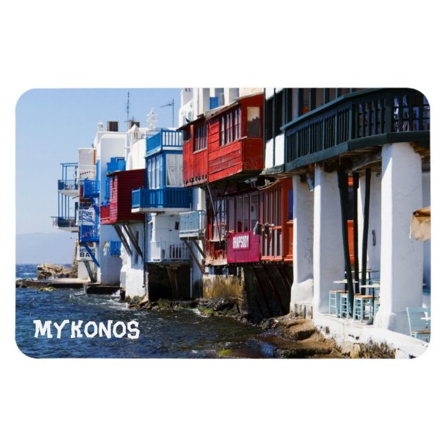 Magnet Flexible Petit aimant de Venise Mykonos 4"x6" (Horizontal)