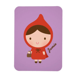 Magnet Flexible Petit conte de fées rouge mignon de capuchon pour