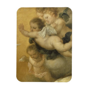 Magnet Flexible Petit détail Cherubs d'une annonce - Art