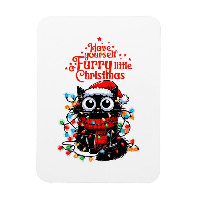 Magnet Flexible Petit Noël Furry (Vertical)