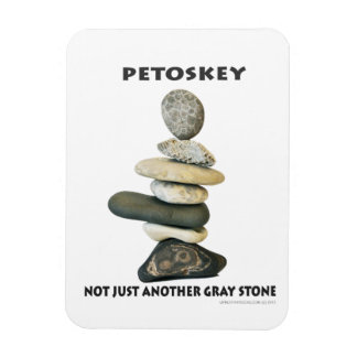 Magnet Flexible Petoskey - Pas Seulement Un Autre Aimant Gris En P