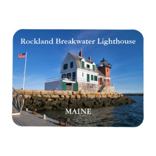 Magnet Flexible Phare de brise-lames de Rockland, aimant de photo