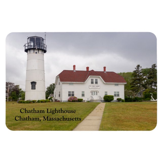 Magnet Flexible Phare de Chatham dans le Massachusetts de Chatham (Horizontal)