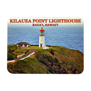 Magnet Flexible Phare de Kilauea Point, Kauai, Hawaii