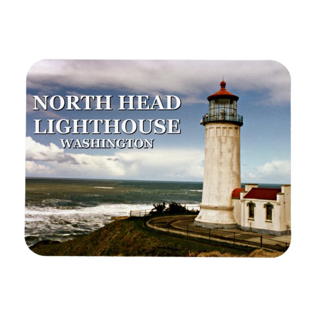 Magnet Flexible Phare de North Head, Washington (Horizontal)