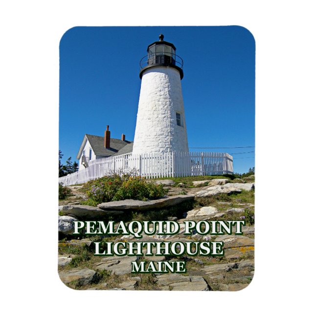 Magnet Flexible Phare de Pemaquid Point, Maine (Vertical)