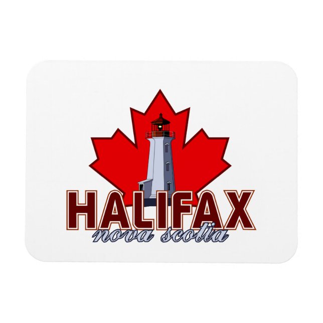 Magnet Flexible Phare d'Halifax (Horizontal)