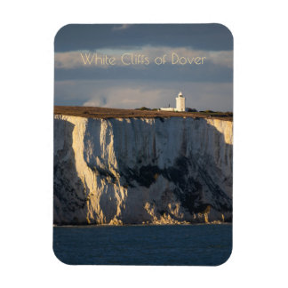 Magnet Flexible Phare sur les falaises blanches de Dover, Angleter