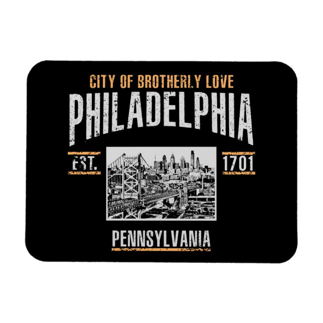 Magnet Flexible Philadelphie (Horizontal)