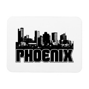 Magnet Flexible Phoenix Skyline