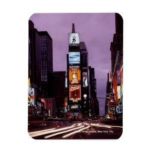 Magnet Flexible Photo accélérée des années 1980, Times Square New