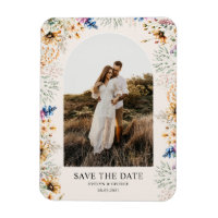 Photo Arch Botanical Floral Enregistrer la date