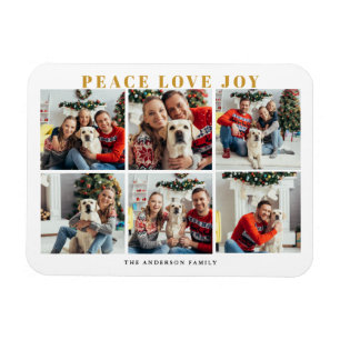 Magnet Flexible Photo Collage Name 