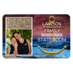 Magnet Flexible Photo de la Réunion de marqueur de porte de cabin