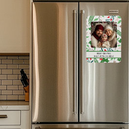 Magnet Flexible Photo de Noël Saint et Berry