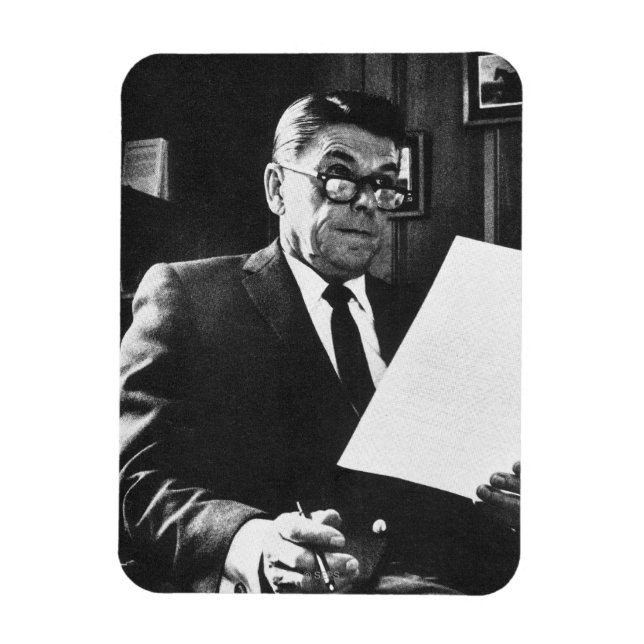 Magnet Flexible Photo de Ronald Reagan (Vertical)