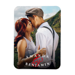 Magnet Flexible Photo en couple moderne personnalisée