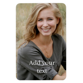 Magnet Flexible Photo et texte personnalisés.